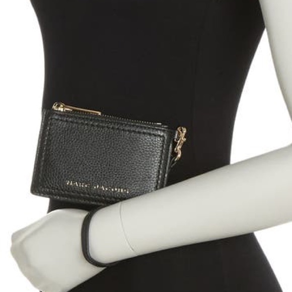 Marc Jacobs Top Zip Leather Wristlet - Picture 3 of 3